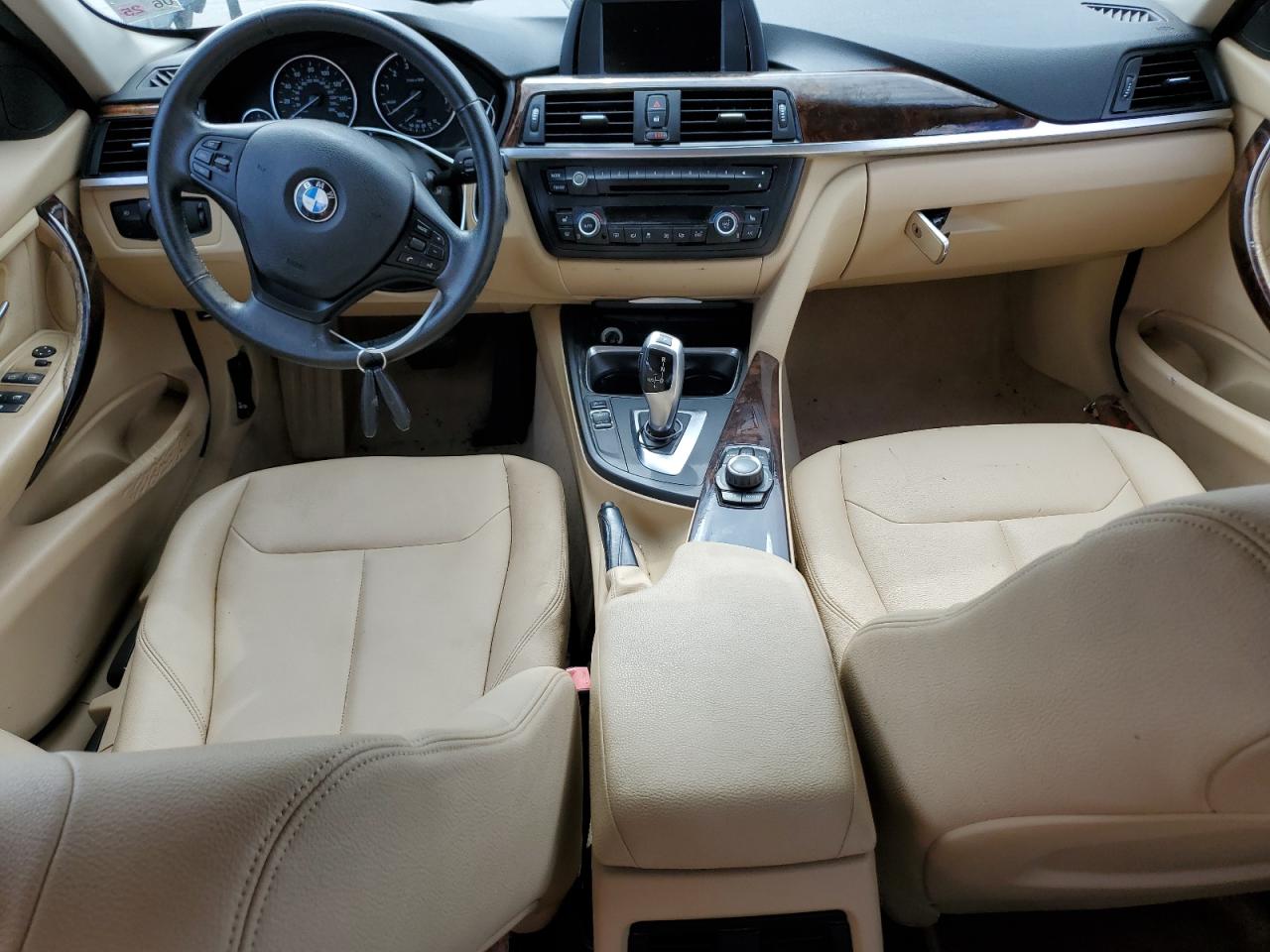 2014 BMW 3er VIN WBA3B1G57ENS81221 Copart auction photo, mechanical damage thumbnail 8