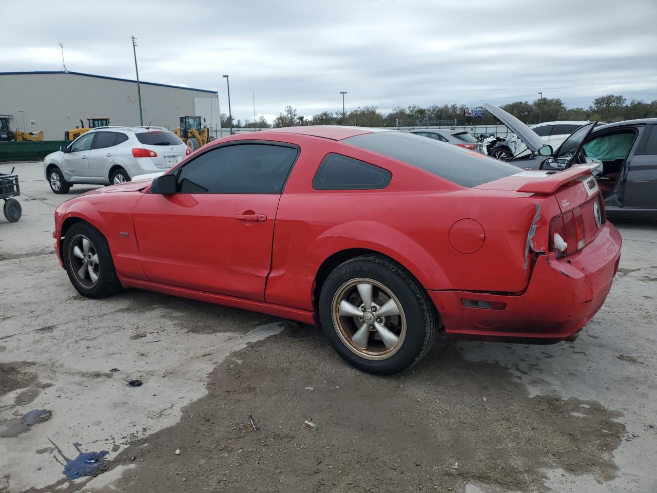 2007 Ford Mustang VIN 1ZVFT82H975314081 Copart auction photo, all over damage thumbnail 2