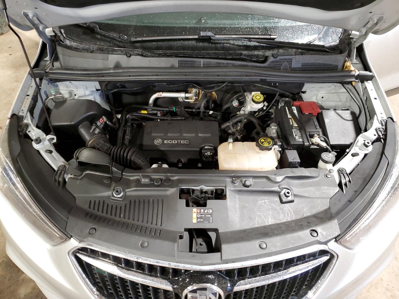2017 Buick Encore VIN KL4CJASB0HB016840 Copart auction photo, rear end / side damage thumbnail 11