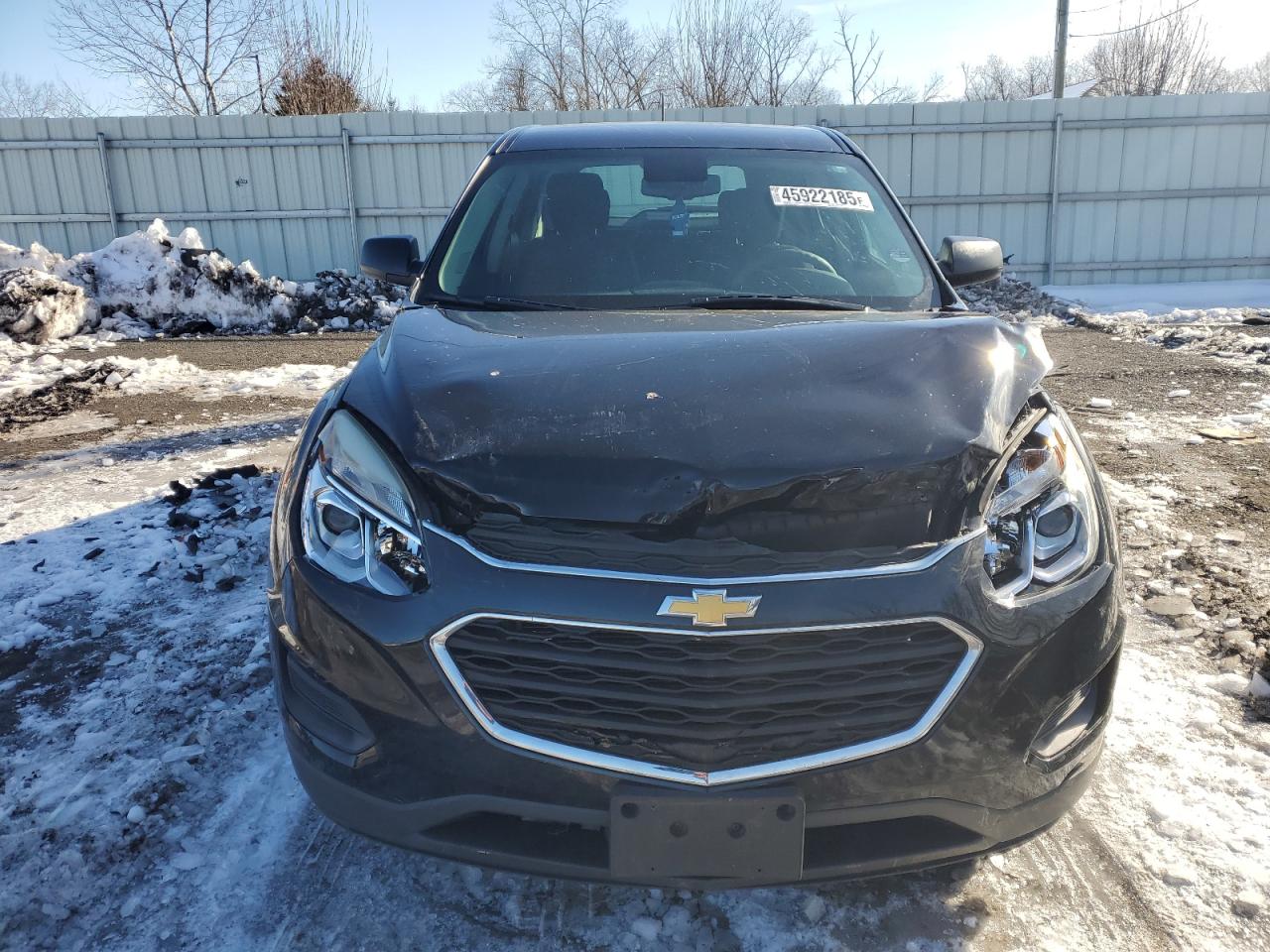 2016 Chevrolet Equinox VIN 2GNFLEEKXG6215709 Copart auction photo, front end damage thumbnail 5