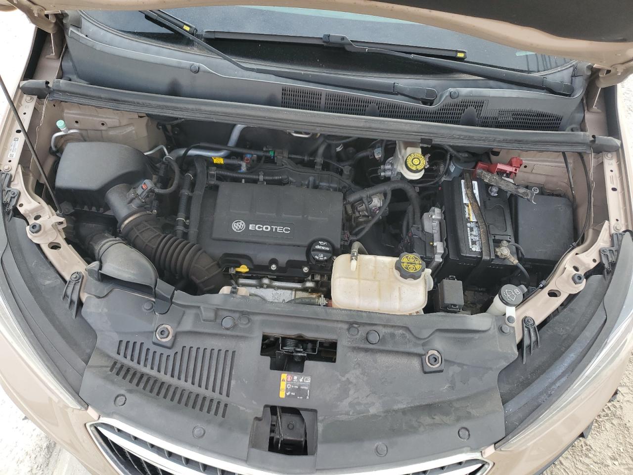 2019 Buick Encore VIN KL4CJASB9KB925148 Copart auction photo, undercarriage / side damage thumbnail 13