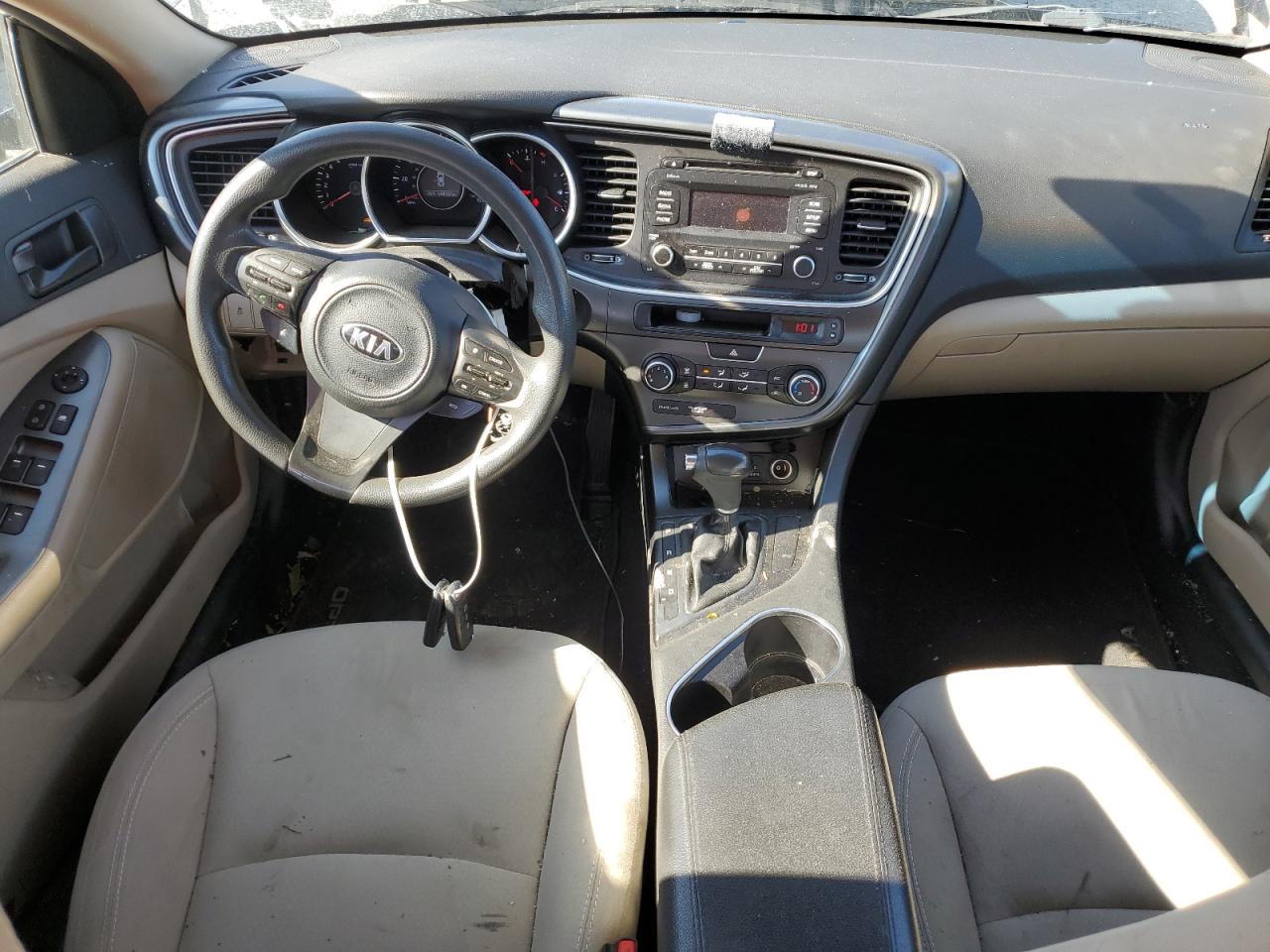 2015 KIA Optima VIN 5XXGM4A74FG462770 Copart auction photo, all over / mechanical damage thumbnail 8
