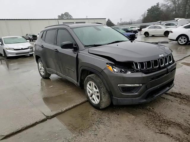 2018 Jeep Compass VIN 3C4NJCABXJT204510 Copart auction photo, front end damage thumbnail 10