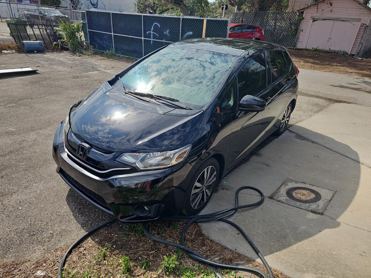 2015 Honda Fit VIN 3HGGK5H83FM750449 Copart auction photo, normal wear damage thumbnail 2