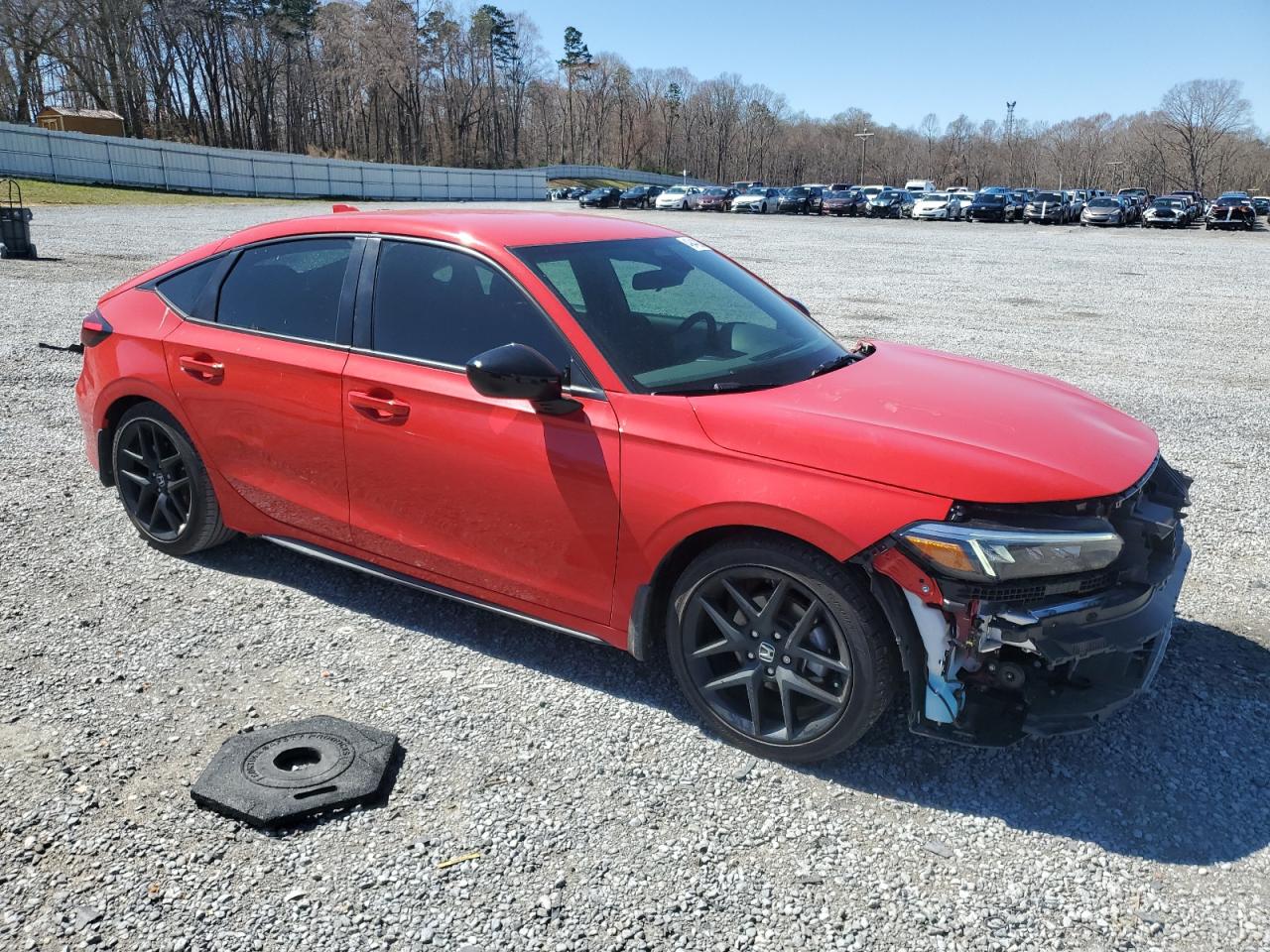 2025 Honda Civic VIN 19XFL2H86SE001784 Copart auction photo, front end damage thumbnail 4