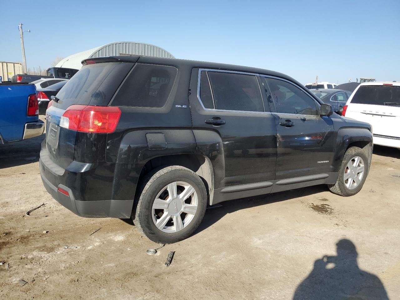 2014 GMC Terrain VIN 2GKALMEK1E6256163 Copart auction photo, front end damage thumbnail 3