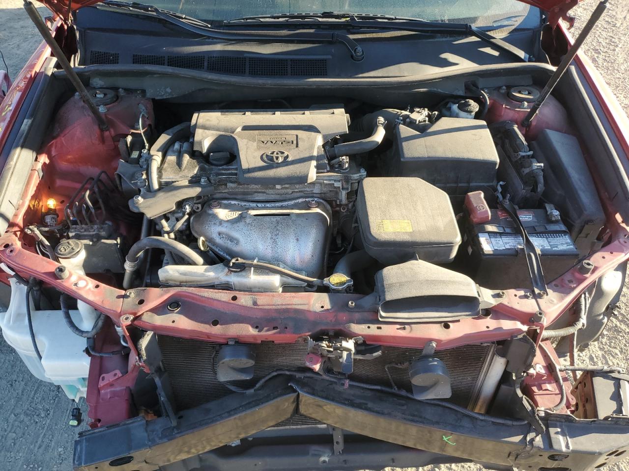 2014 Toyota Camry VIN 4T1BF1FK8EU809103 Copart auction photo, front end / minor dent/scratches damage thumbnail 11