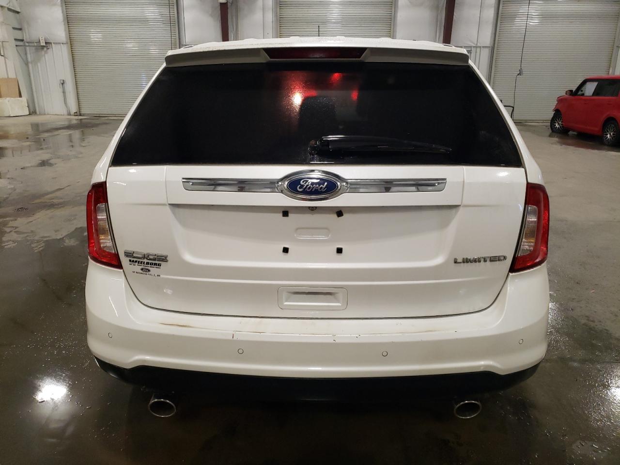 2011 Ford Edge VIN 2FMDK3KC7BBB35610 Copart auction photo, front end / side damage thumbnail 6