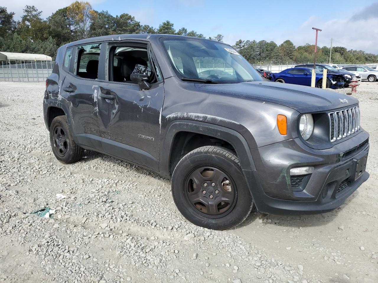 2019 Jeep Renegade VIN ZACNJBABXKPJ98322 Copart auction photo, side damage thumbnail 4