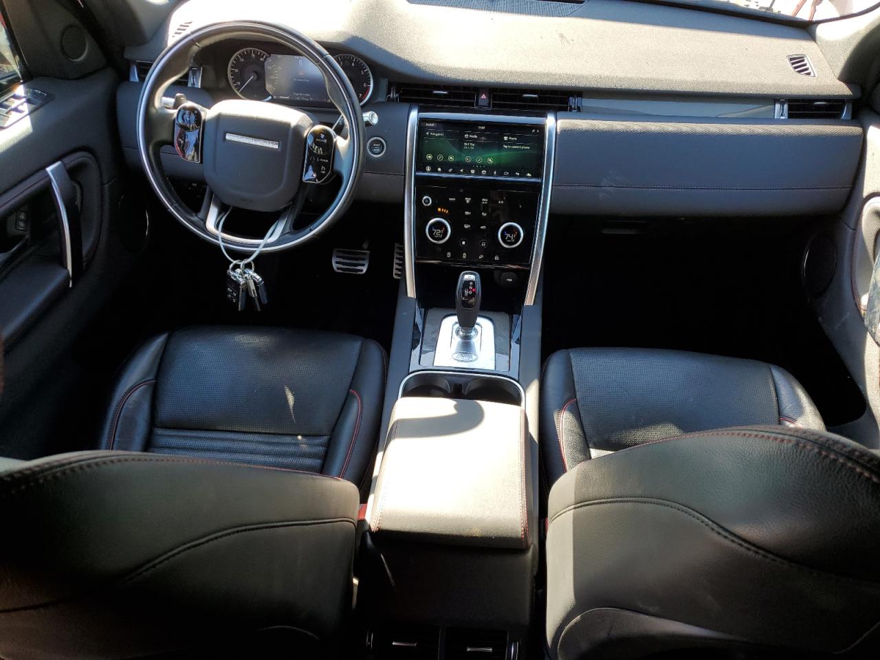 2020 Land Rover Discovery VIN SALCT2FX9LH844413 Copart auction photo, side / front end damage thumbnail 8