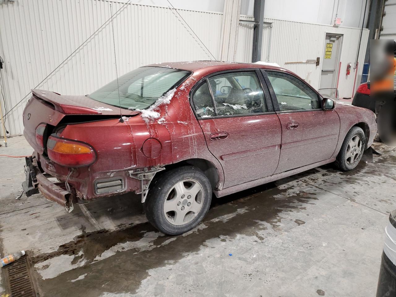 2003 Chevrolet Malibu VIN 1G1NE52J73M705992 Copart auction photo, rear end / front end damage thumbnail 3