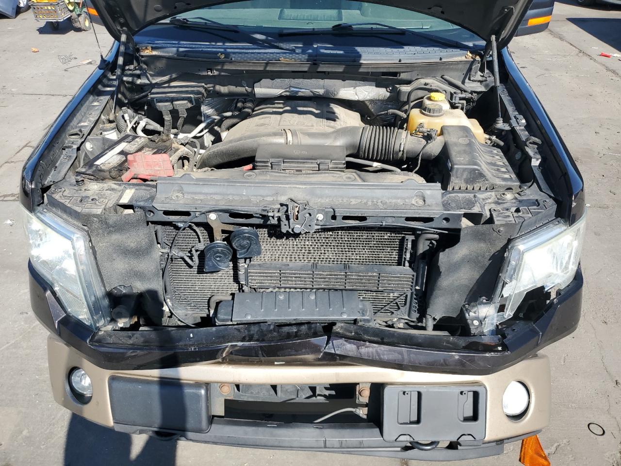 2014 Ford F-150 VIN 1FTFW1ET1EKD80950 Copart auction photo, rear end / front end damage thumbnail 11
