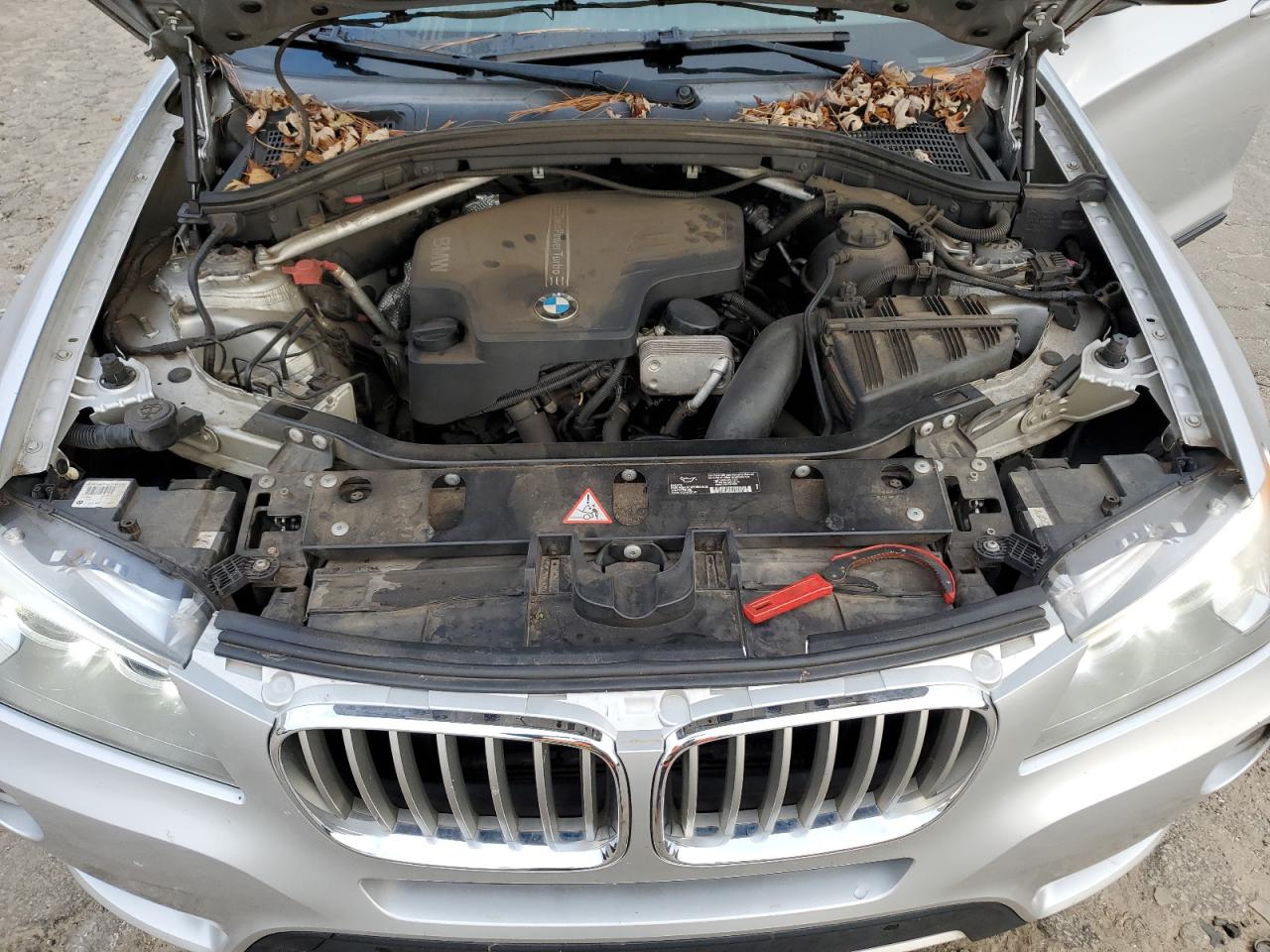 2013 BMW X3 VIN 5UXWX9C51D0A20282 Copart auction photo, side / rear end damage thumbnail 12