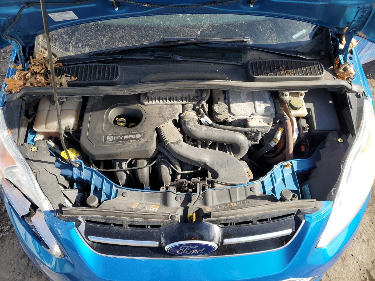 2014 Ford C-MAX VIN 1FADP5AU4EL511234 Copart auction photo, side / front end damage thumbnail 11