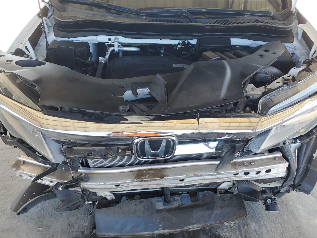 2020 Honda Pilot VIN 5FNYF5H61LB007097 Copart auction photo, front end damage thumbnail 14