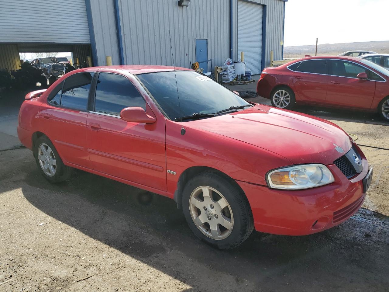 2006 Nissan Sentra VIN 3N1CB51D86L635990 Copart auction photo, side damage thumbnail 4