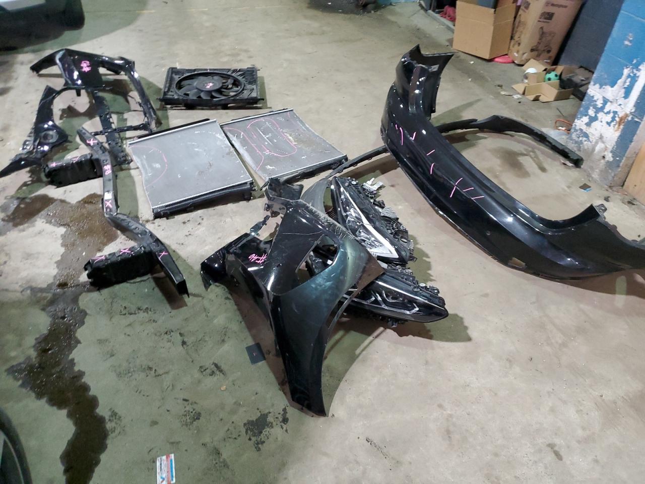 2022 BMW 4er VIN WBA63AV03NFM21471 Copart auction photo, all over / mechanical damage thumbnail 12