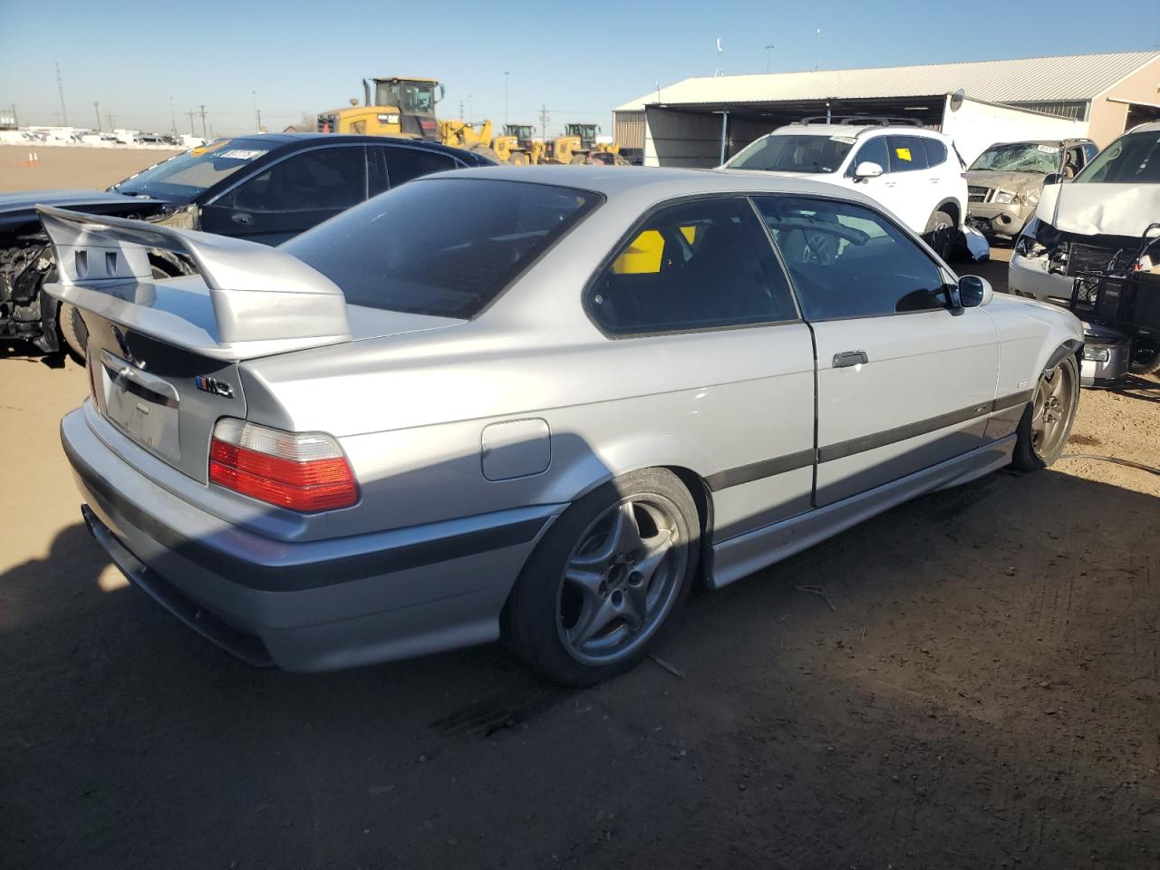 1998 BMW M3 VIN WBSBG9335WEY79420 Copart auction photo, front end / side damage thumbnail 3