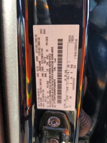 2022 Ford F-150 VIN 1FTEW1E85NFA90470 Copart auction photo, water/flood damage thumbnail 12