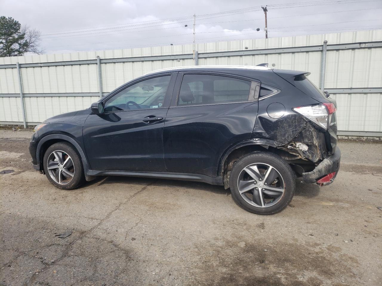 2021 Honda HR-V VIN 3CZRU5H51MM732627 Copart auction photo, rear end damage thumbnail 2
