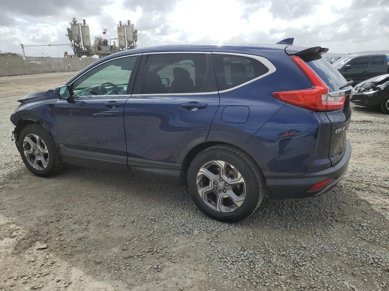 2018 Honda CR-V VIN 7FARW1H84JE019387 Copart auction photo, front end damage thumbnail 2