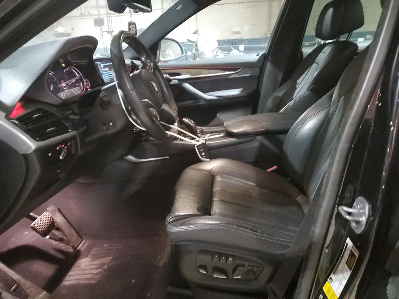 2017 BMW X6 VIN 5UXKU2C37H0U30312 Copart auction photo, rollover / all over damage thumbnail 7