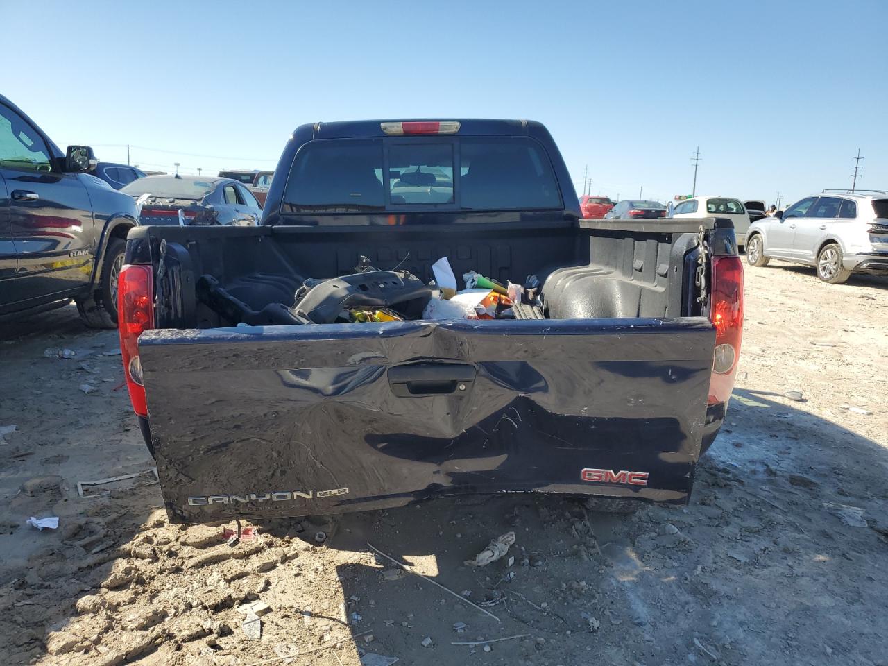 2008 GMC Canyon VIN 1GTCS13E388166904 Copart auction photo, rear end / front end damage thumbnail 6