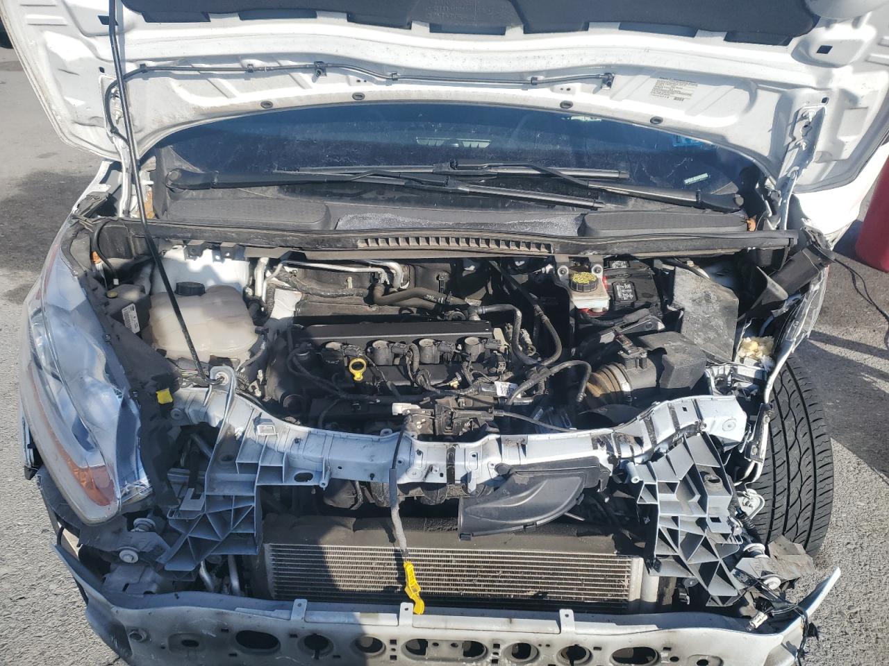 2018 Ford Transit VIN NM0LS7F71J1374694 Copart auction photo, front end / side damage thumbnail 12