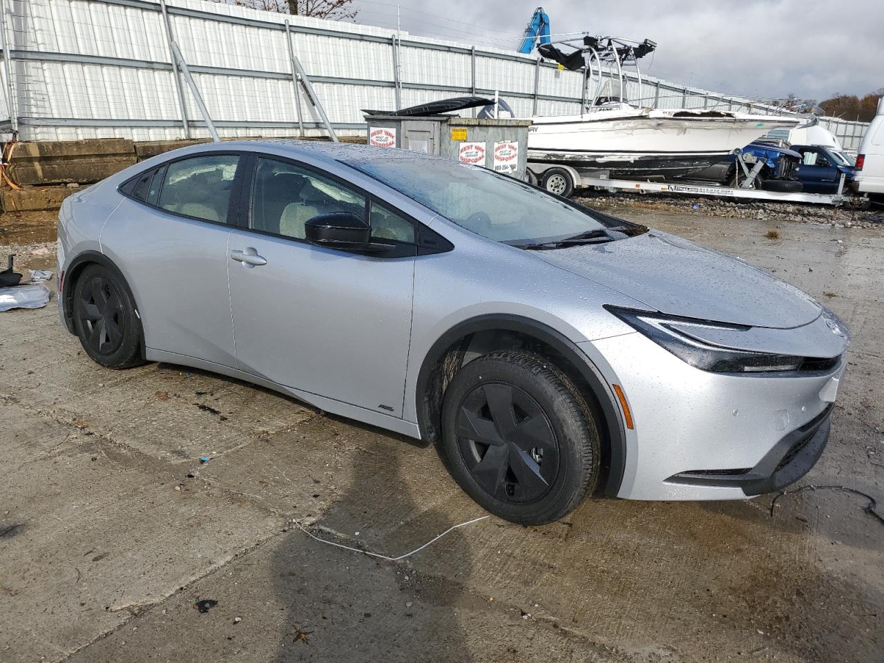 2024 Toyota Prius VIN JTDADABU9R3019124 Copart auction photo, all over / rear end damage thumbnail 4