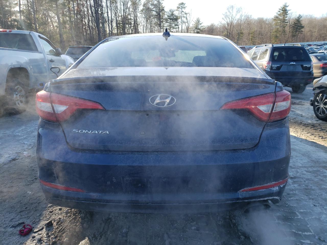 2015 Hyundai Sonata VIN 5NPE24AF1FH245640 Copart auction photo, front end damage thumbnail 6