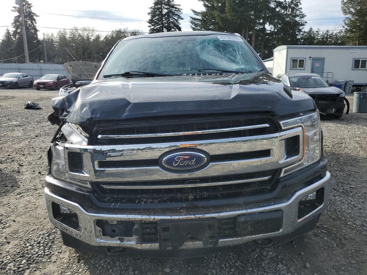2020 Ford F-150 VIN 1FTEW1E58LKD77697 Copart auction photo, front end / side damage thumbnail 5