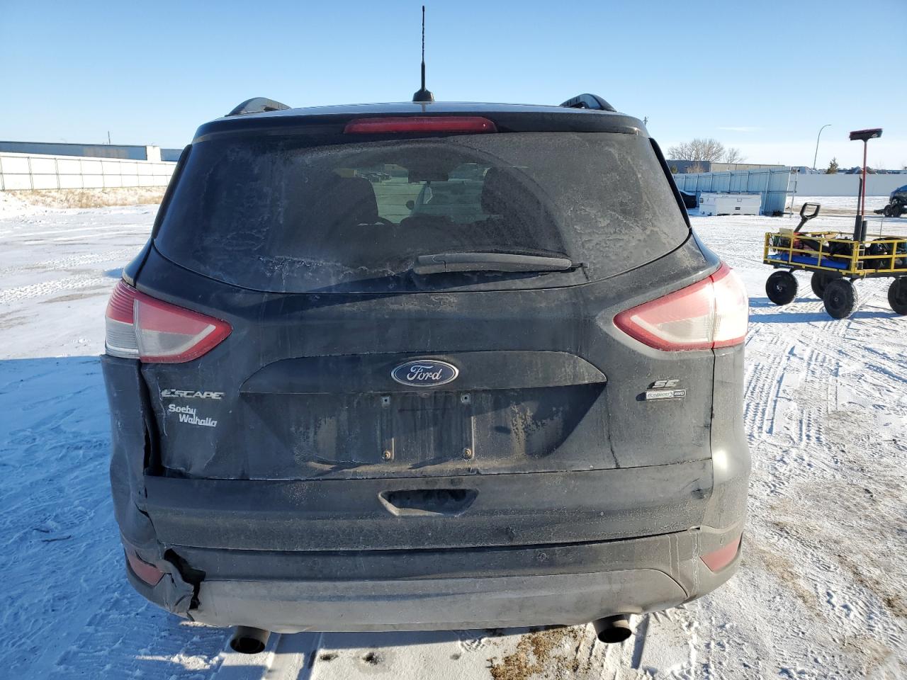 2016 Ford Escape VIN 1FMCU9GX5GUC59669 Copart auction photo, rear end damage thumbnail 6