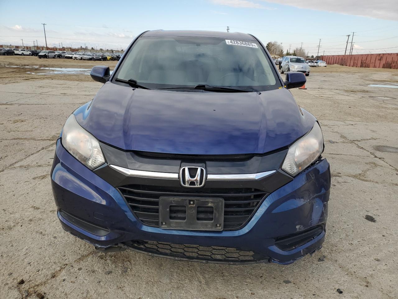 2016 Honda HR-V VIN 3CZRU5H30GM717748 Copart auction photo, front end damage thumbnail 5