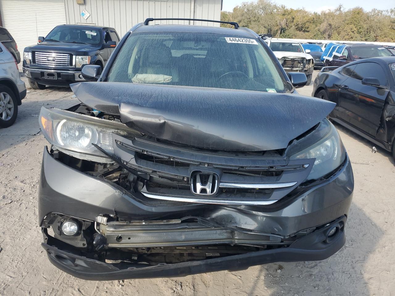 2013 Honda CR-V VIN 2HKRM4H76DH671511 Copart auction photo, front end damage thumbnail 5