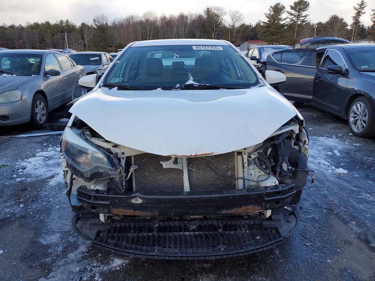 2016 Toyota Corolla VIN 2T1BURHE5GC572389 Copart auction photo, rear end / front end damage thumbnail 5