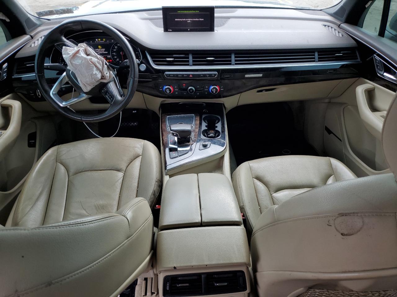 2017 Audi Q7 VIN WA1LHAF77HD045015 Copart auction photo, front end damage thumbnail 8