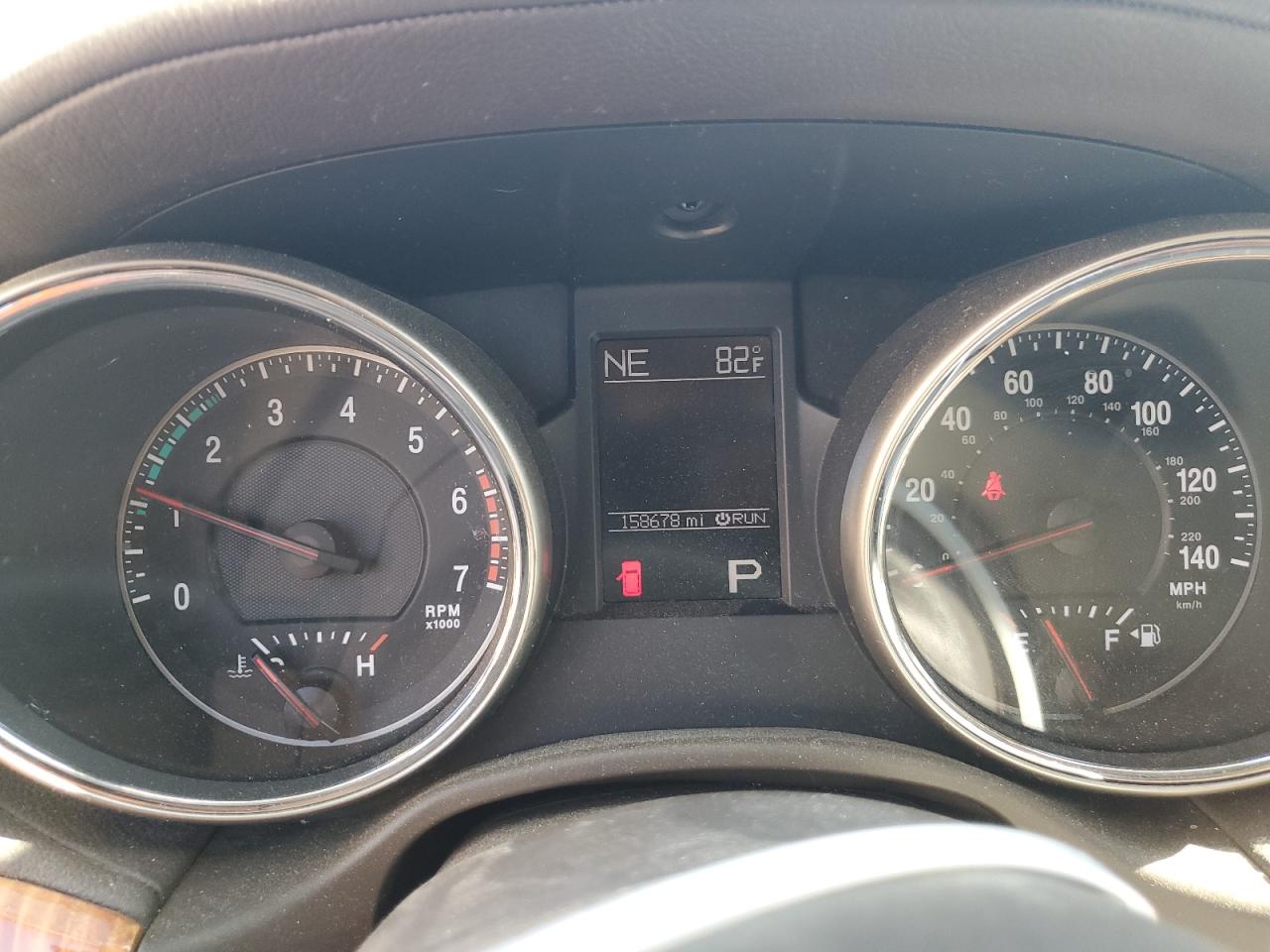 2013 Jeep Grand Cherokee VIN 1C4RJFCT3DC532084 Copart auction photo, side damage thumbnail 9