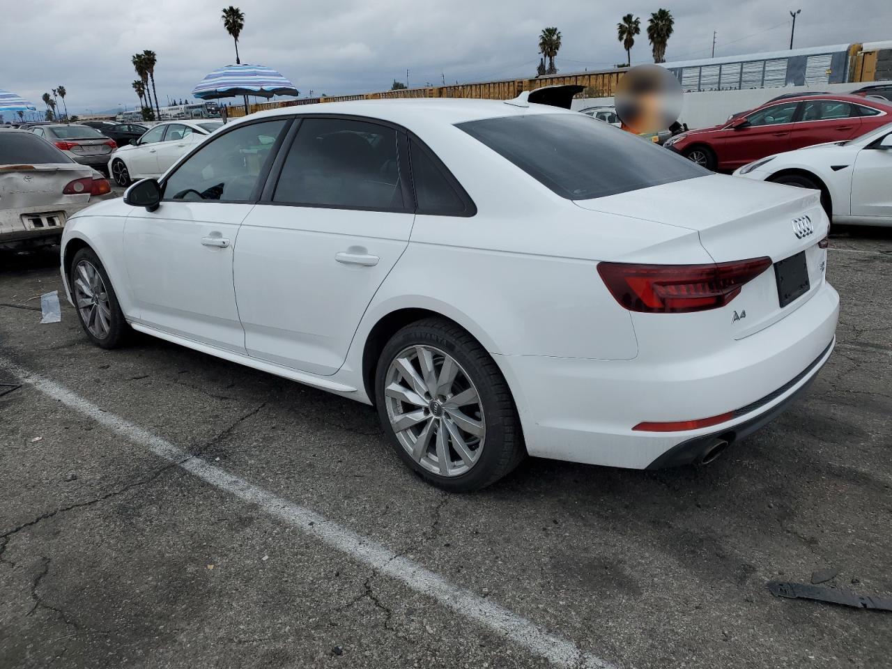 2018 Audi A4 VIN WAUKMAF49JA048683 Copart auction photo, front end damage thumbnail 2