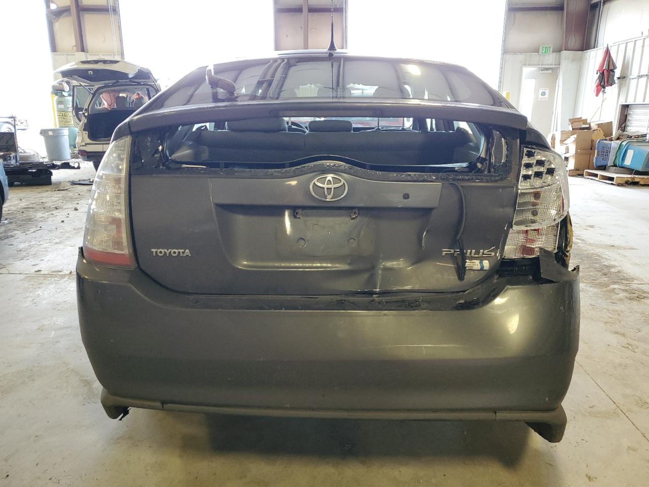 2008 Toyota Prius VIN JTDKB20UX83355639 Copart auction photo, all over damage thumbnail 6