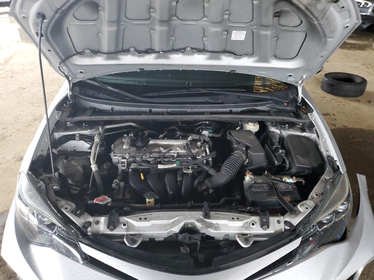 2018 Toyota Corolla VIN 2T1BURHE5JC008068 Copart auction photo, rear end / front end damage thumbnail 11