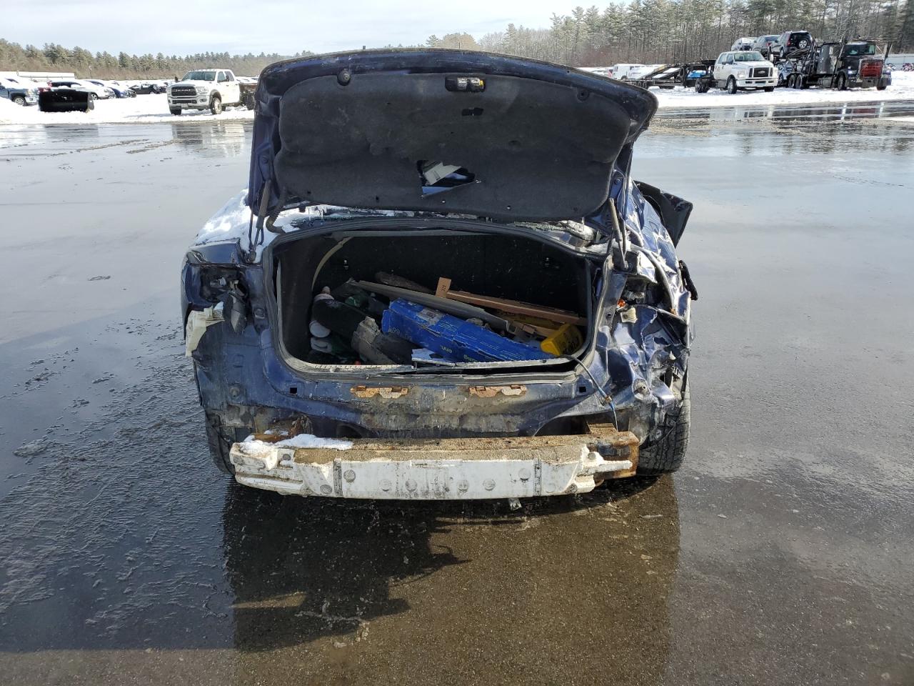 2009 Mazda 3 VIN JM1BK32G491220103 Copart auction photo, rollover damage thumbnail 6