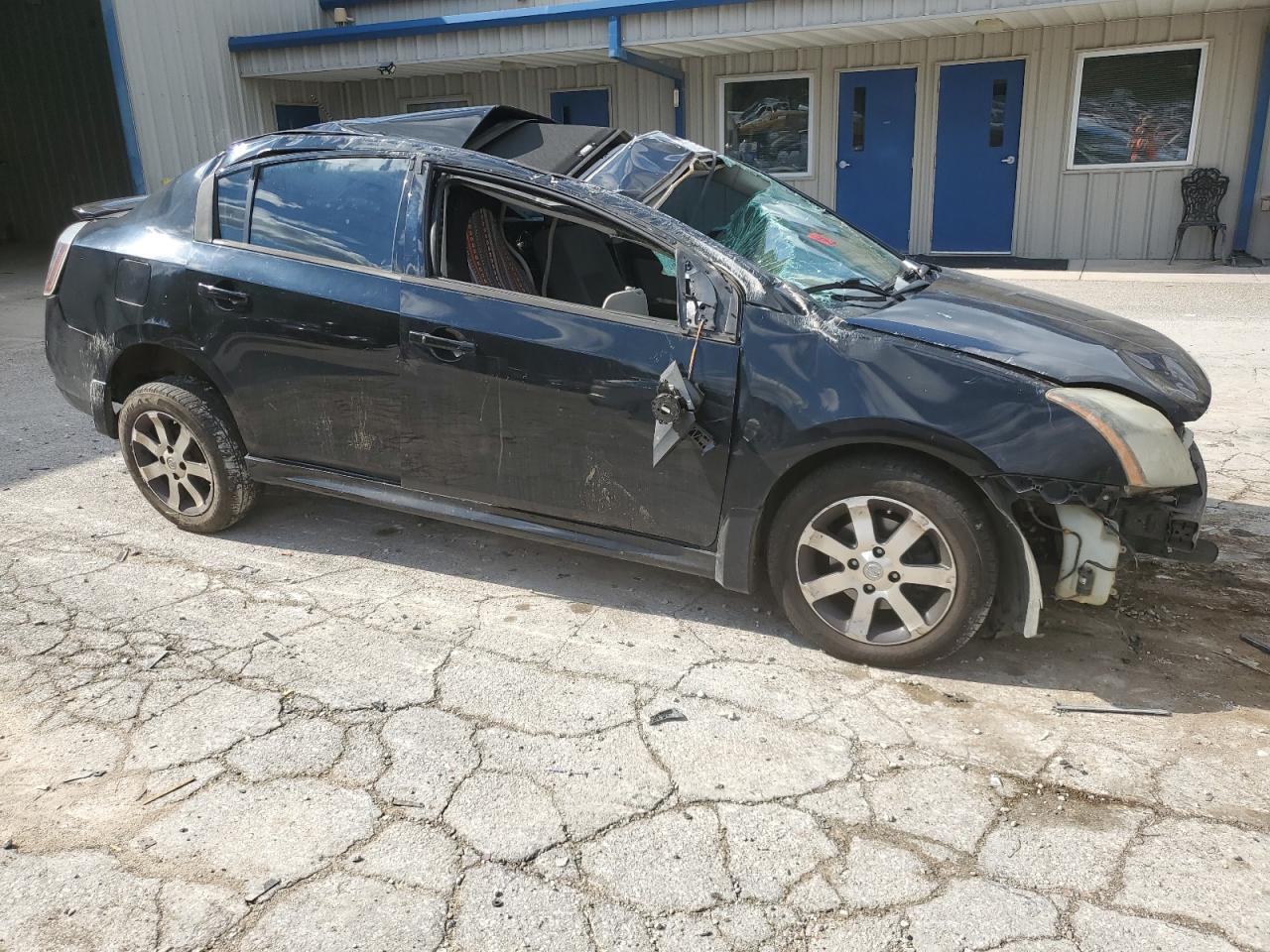2012 Nissan Sentra VIN 3N1AB6AP6CL682289 Copart auction photo, all over damage thumbnail 4