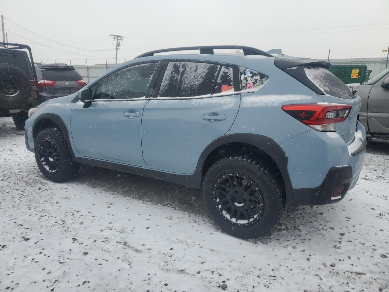 2018 Subaru XV VIN JF2GTACC1JH258095 Copart auction photo, rear end / side damage thumbnail 2