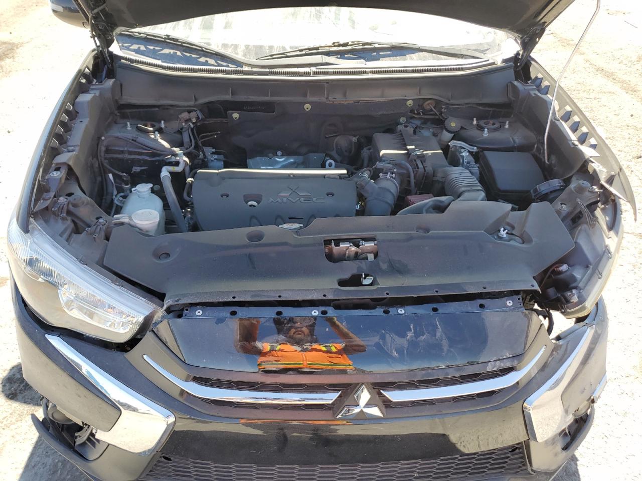 2018 Mitsubishi Outlander VIN JA4AP3AU1JU008020 Copart auction photo, all over damage thumbnail 13