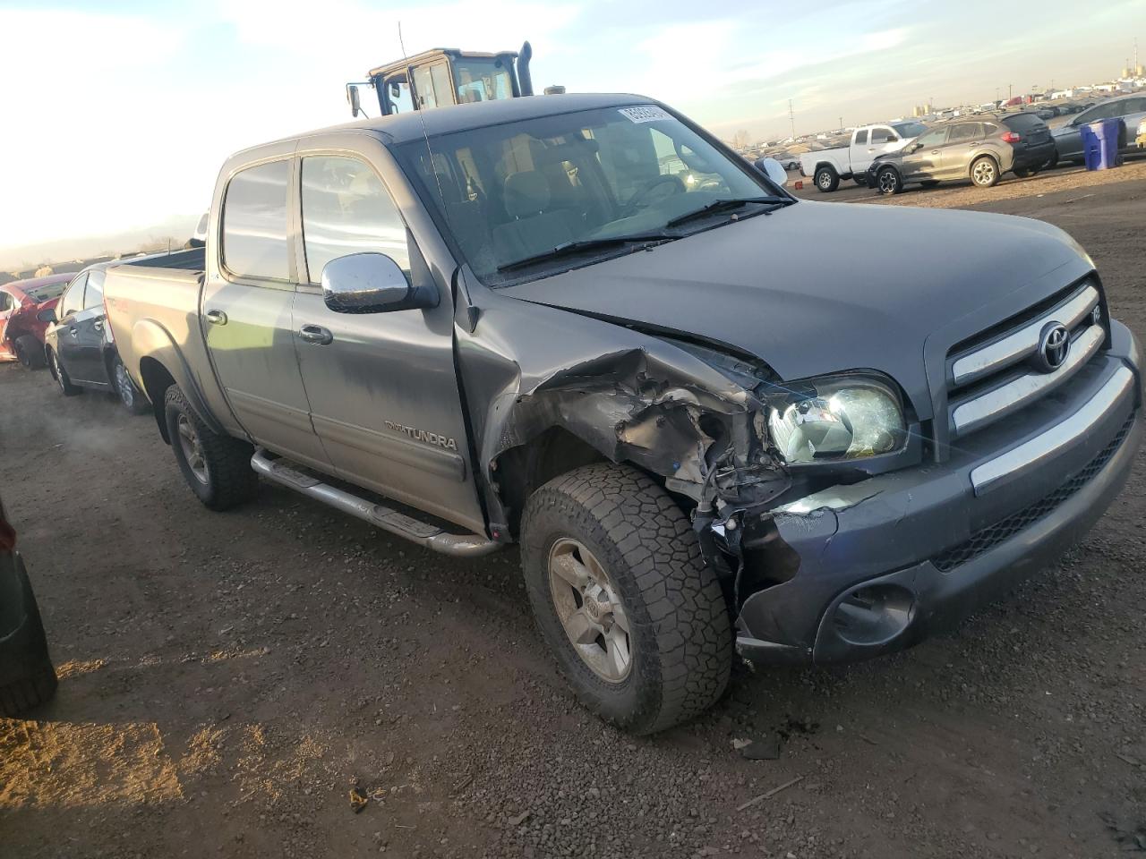 2006 Toyota Tundra VIN 5TBDT441X6S535774 Copart auction photo, front end damage thumbnail 4