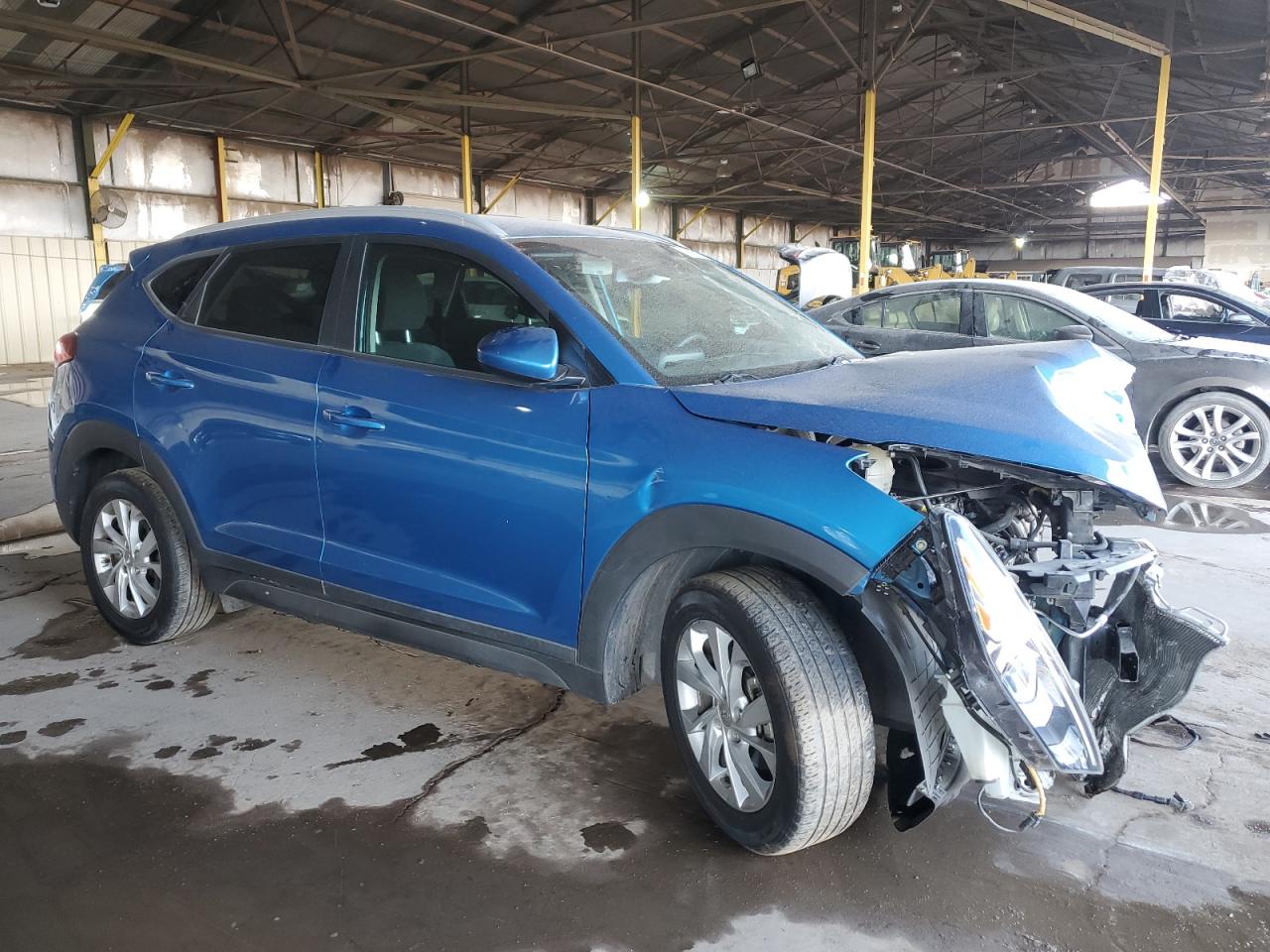 2020 Hyundai Tucson VIN KM8J33A43LU163443 Copart auction photo, front end damage thumbnail 4