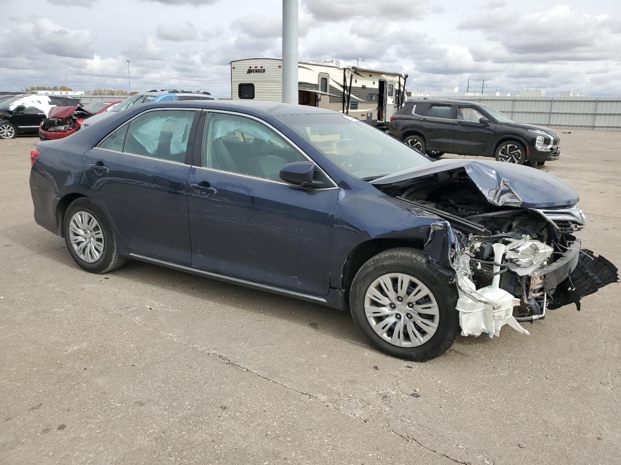 2014 Toyota Camry VIN 4T4BF1FK2ER439787 Copart auction photo, front end / all over damage thumbnail 4