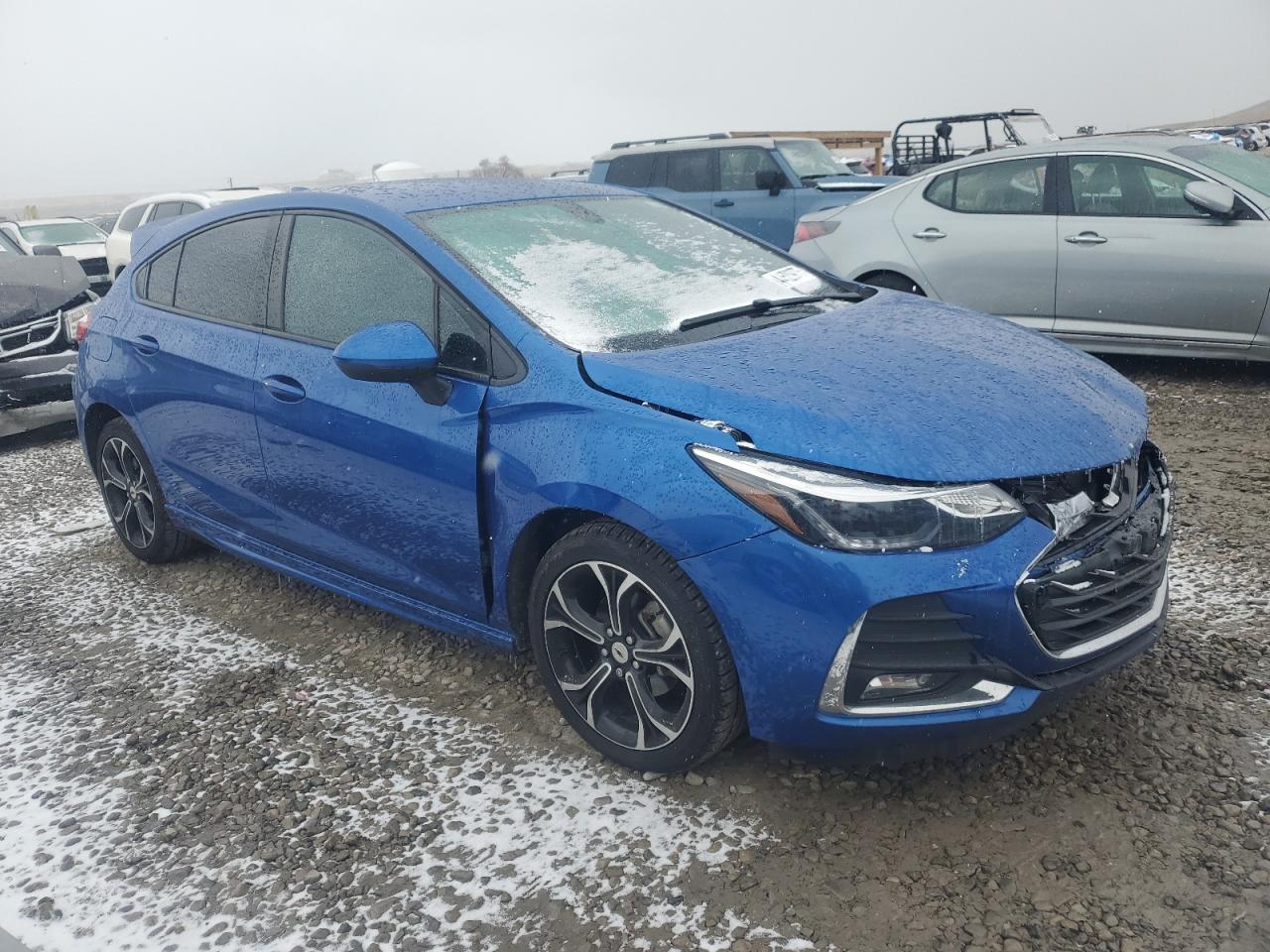 2019 Chevrolet Cruze VIN 3G1BE6SMXKS578432 Copart auction photo, side damage thumbnail 4