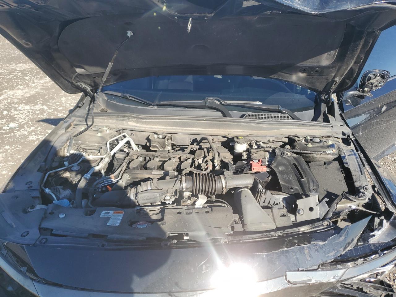 2020 Honda Accord VIN 1HGCV1F37LA155974 Copart auction photo, front end / undercarriage damage thumbnail 13