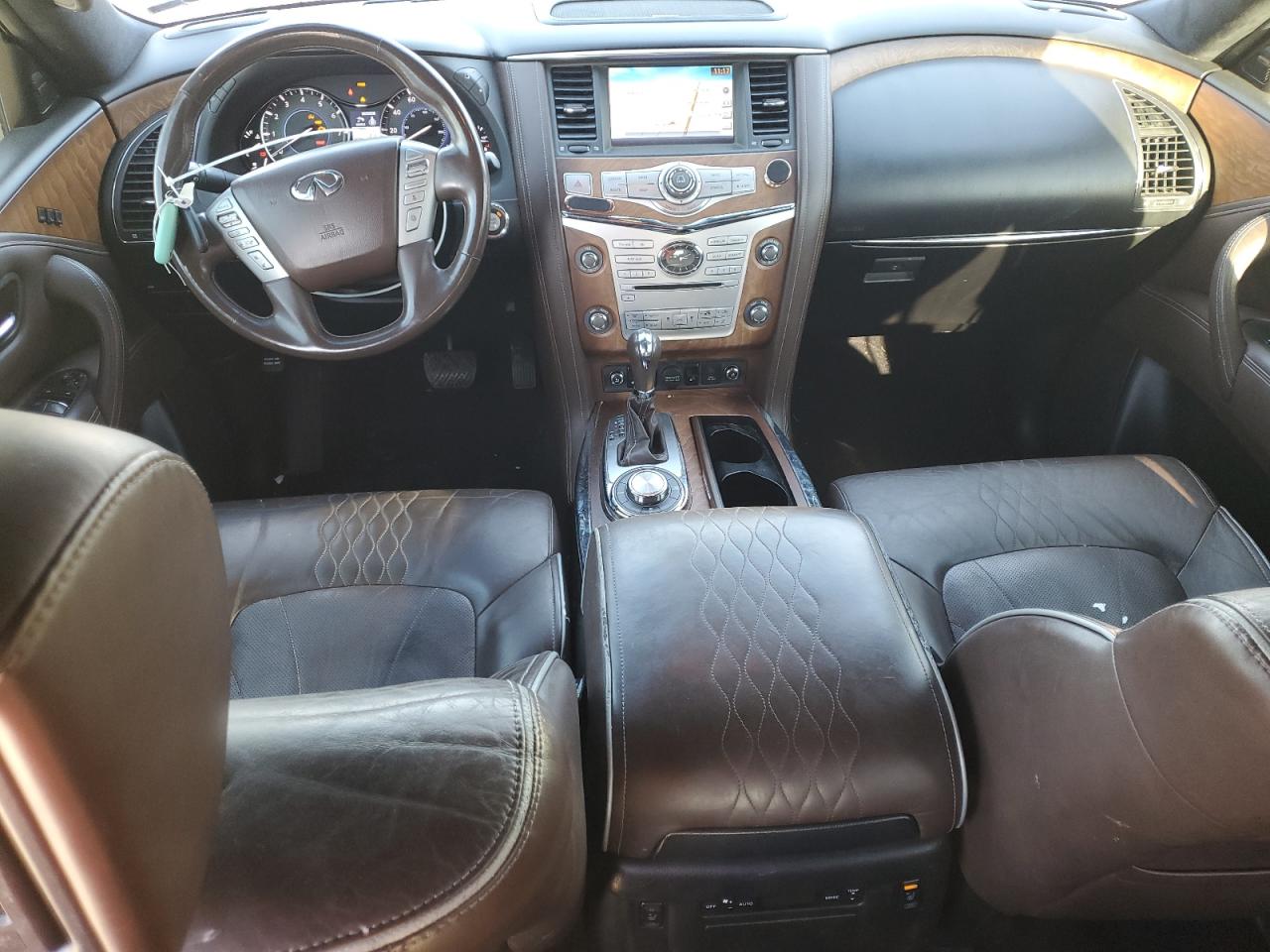 2015 Infiniti QX80 VIN JN8AZ2NE1F9082274 Copart auction photo, mechanical damage thumbnail 8
